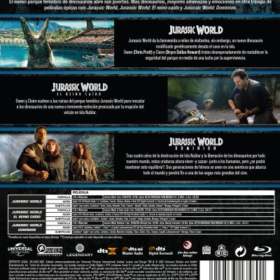 Jurassic World: Pack 1-3 (Blu-ray)