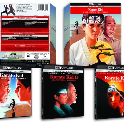 Karate Kid: Pack 1-3 (Ed. Slipcase) (4K UHD + Blu-ray)