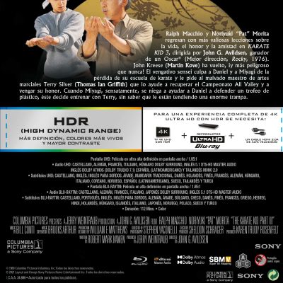 Karate Kid: Pack 1-3 (Ed. Slipcase) (4K UHD + Blu-ray)