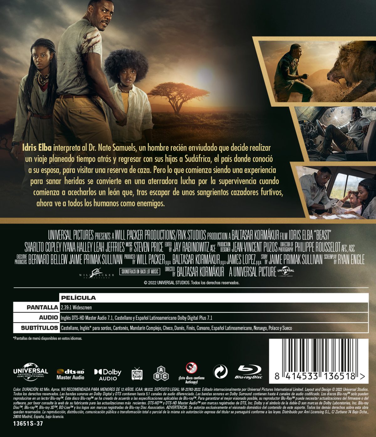 La bestia (Blu-ray)