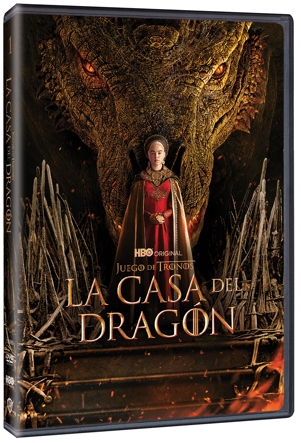 LA CASA DEL DRAGON (TEMPORADA 1) (DVD) - 8414533136969 La casa del dragón (Temporada 1) (DVD)