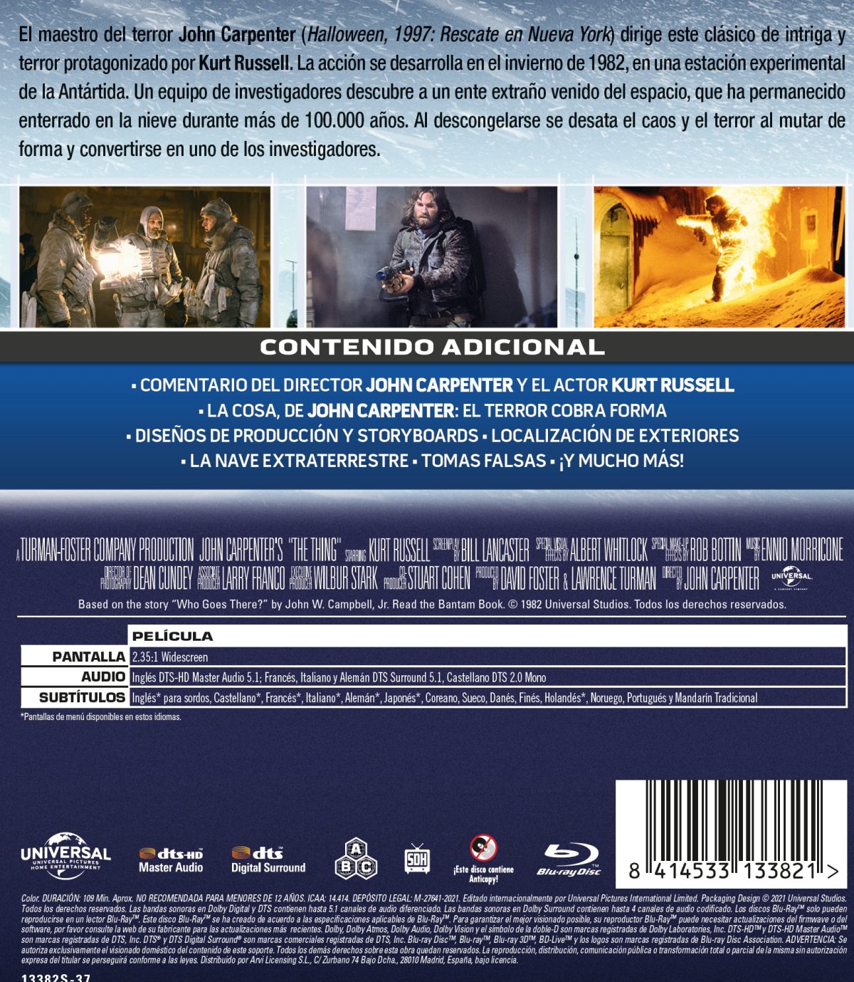 La cosa (1982) (Ed. 2021) (Blu-ray)