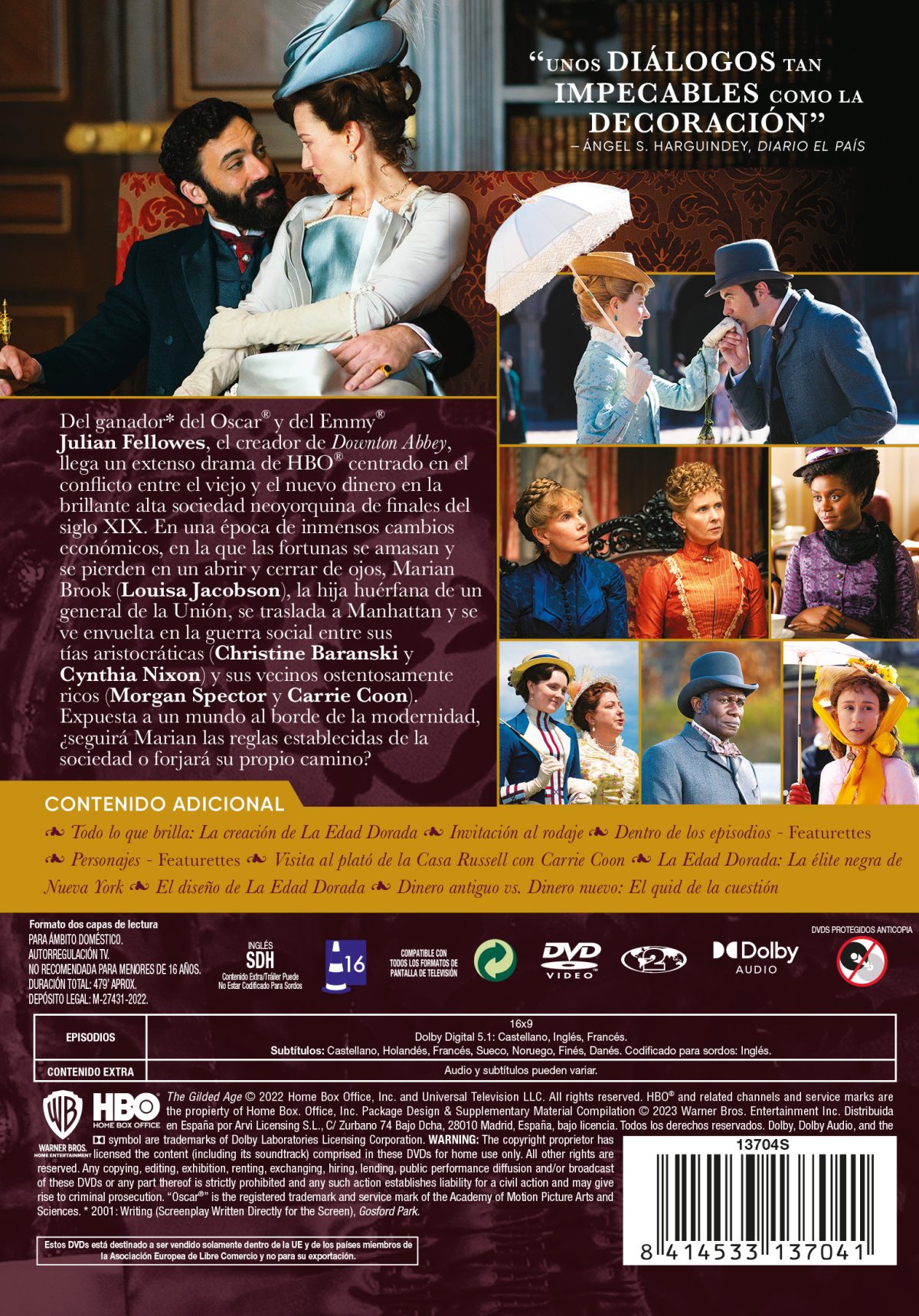 La edad dorada (Temporada 1) (DVD)