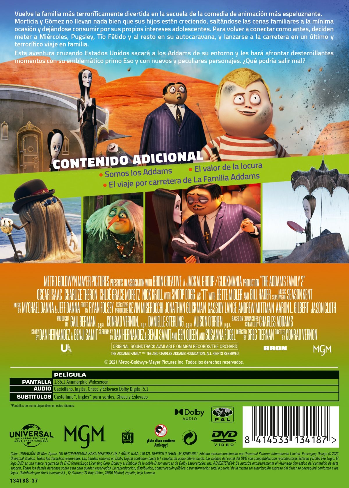 La familia Addams 2 (DVD)
