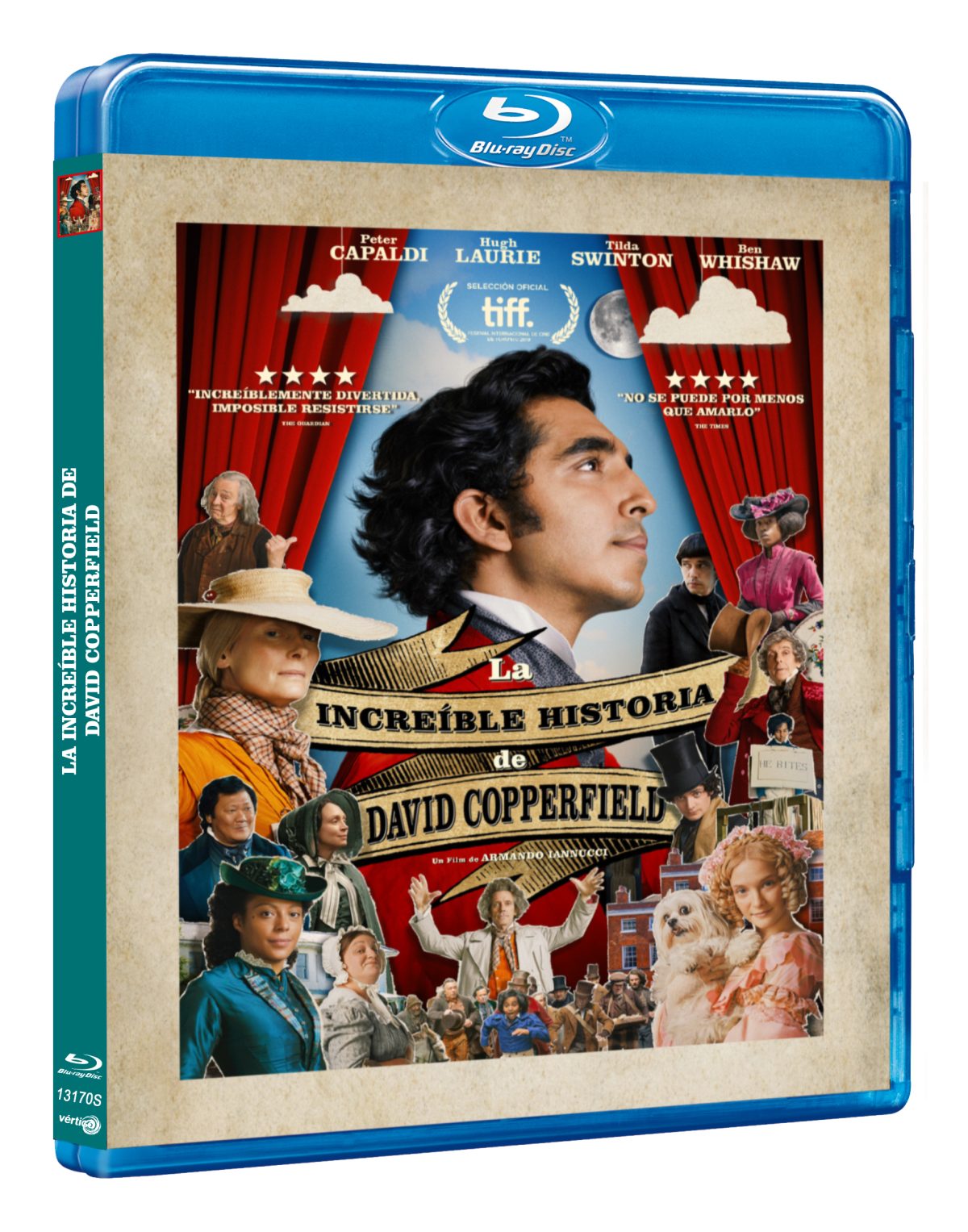 LA INCREIBLE HISTORIA DE DAVID COPPERFIELD (BD) - VTA - 8414533131704 La increíble historia de David Copperfield (Blu-ray)