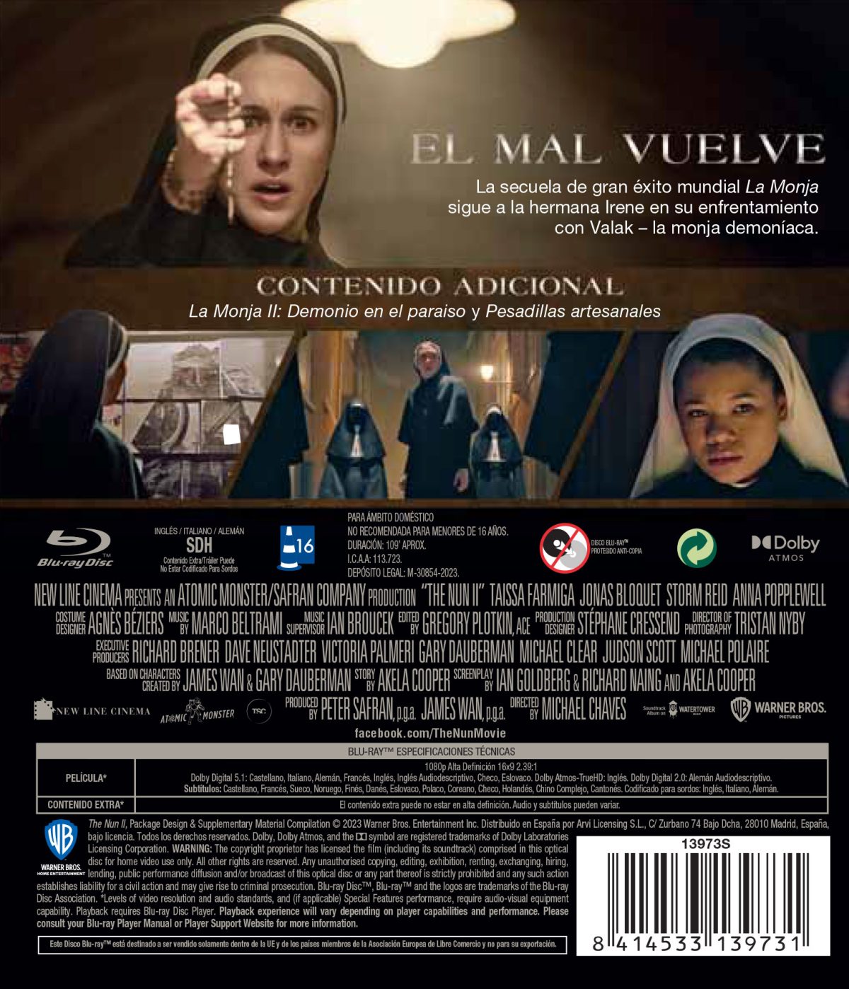 La monja 2 (Blu-ray)