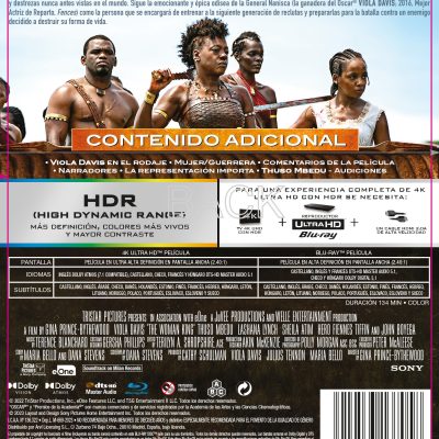 La mujer rey (4K UHD + Blu-ray)