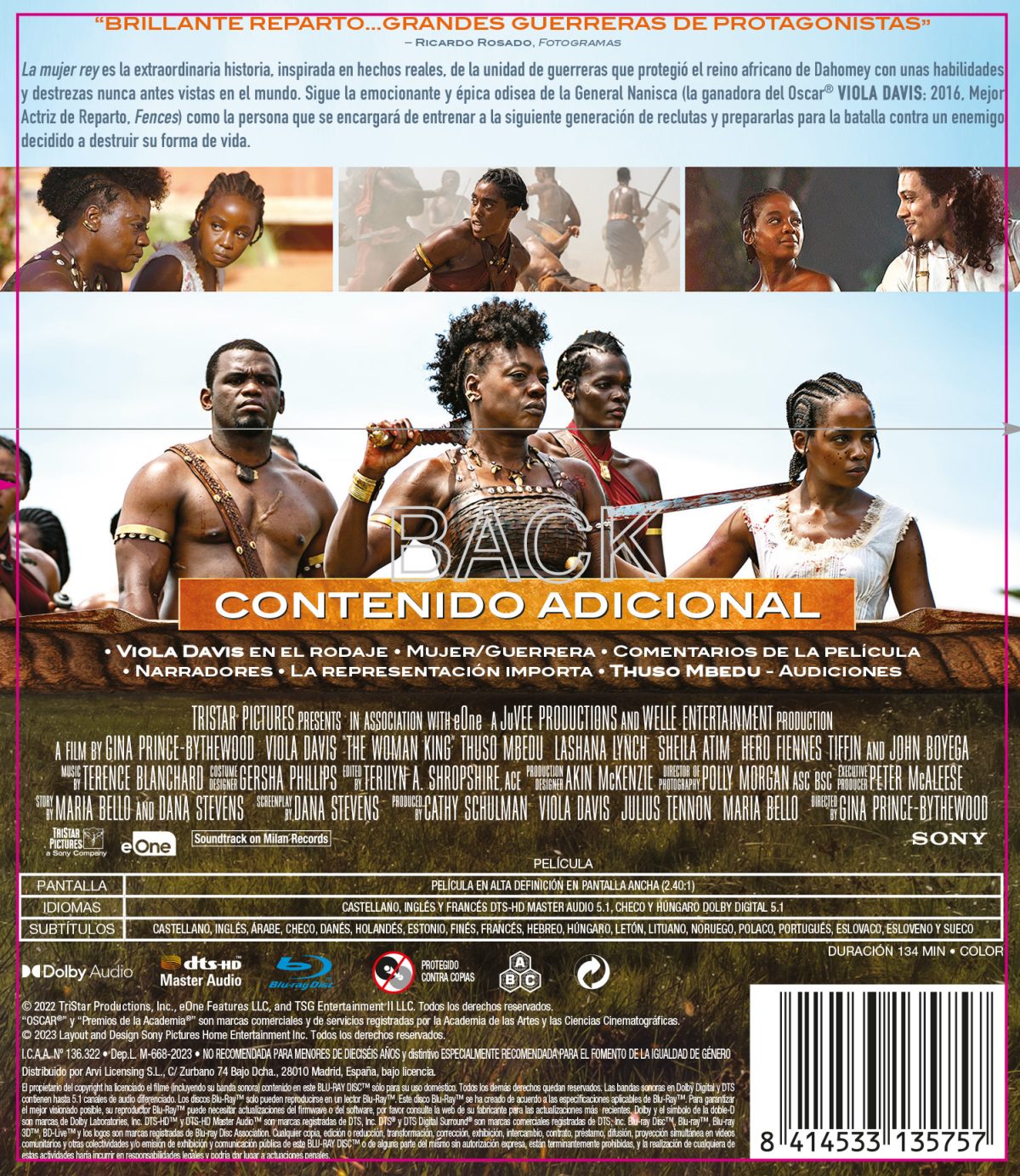 La mujer rey (Blu-ray)