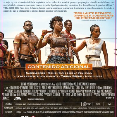 La mujer rey (DVD)