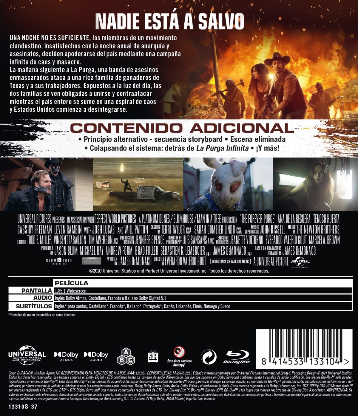 La purga infinita (Blu-ray)