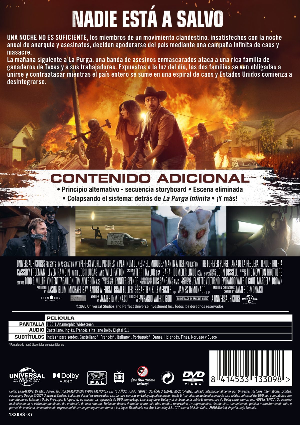 La purga infinita (DVD)
