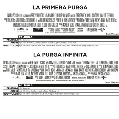 La purga: Pack 1-5 (Blu-ray)