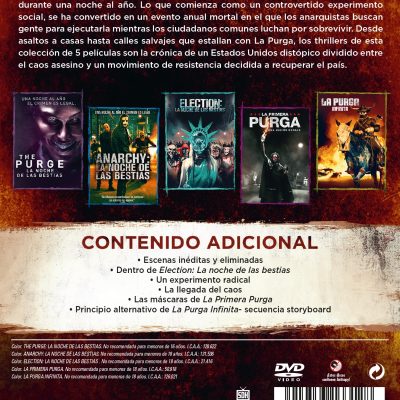 La purga: Pack 1-5 (DVD)