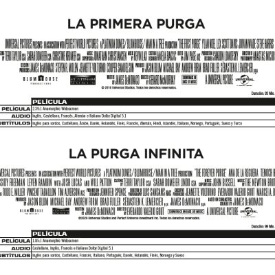 La purga: Pack 1-5 (DVD)