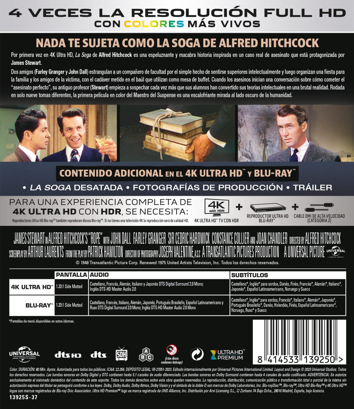 La soga (4K UHD + Blu-ray)