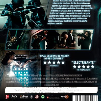 LA VILLANA (BD) - 8437022884233 - Trasera La villana (Blu-ray)