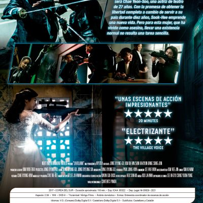 LA VILLANA (DVD) - 8437022884226 - Trasera La villana (DVD)