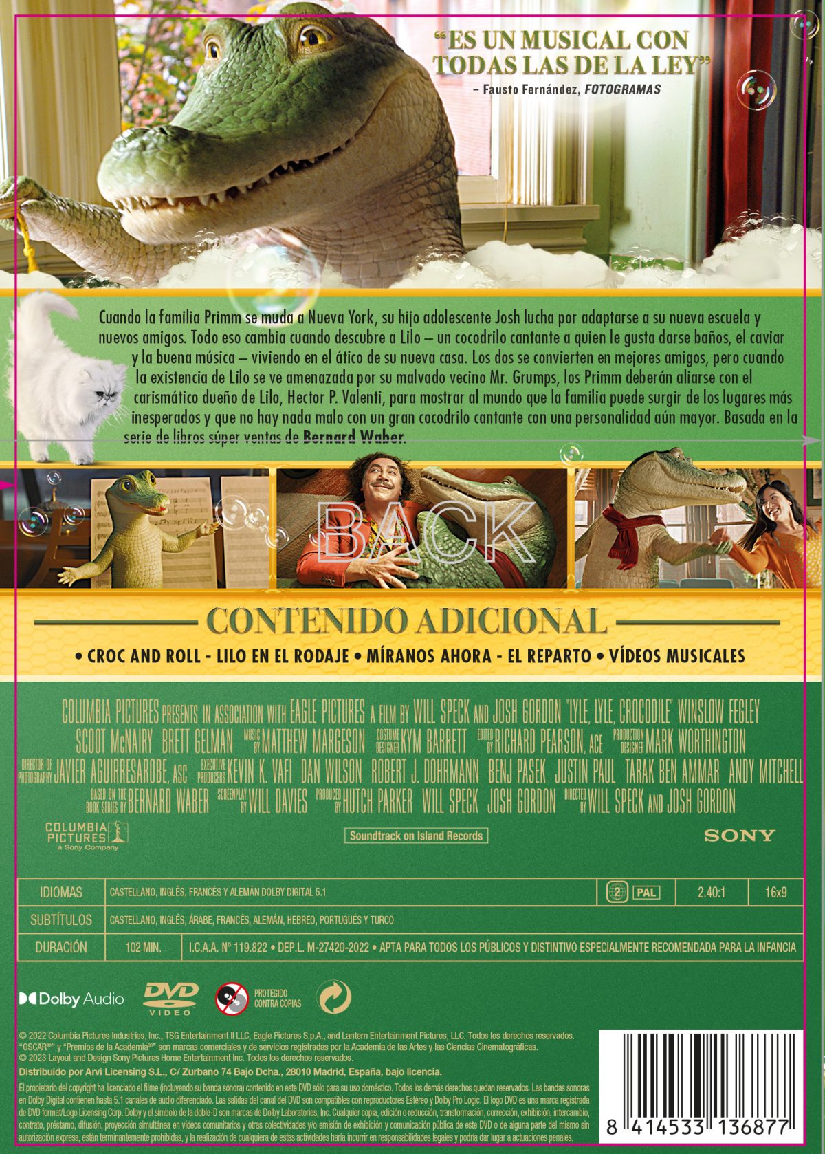 Lilo, mi amigo el cocodrilo (DVD)