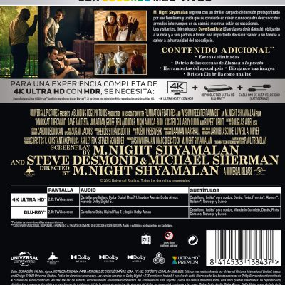 Llaman a la puerta (4K UHD + Blu-ray)