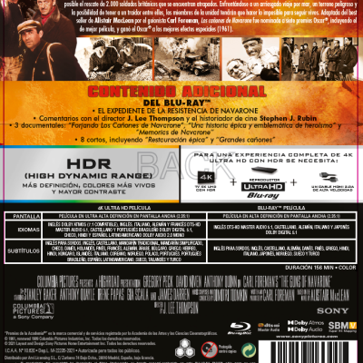 Los cañones de Navarone (4K UHD + Blu-ray)