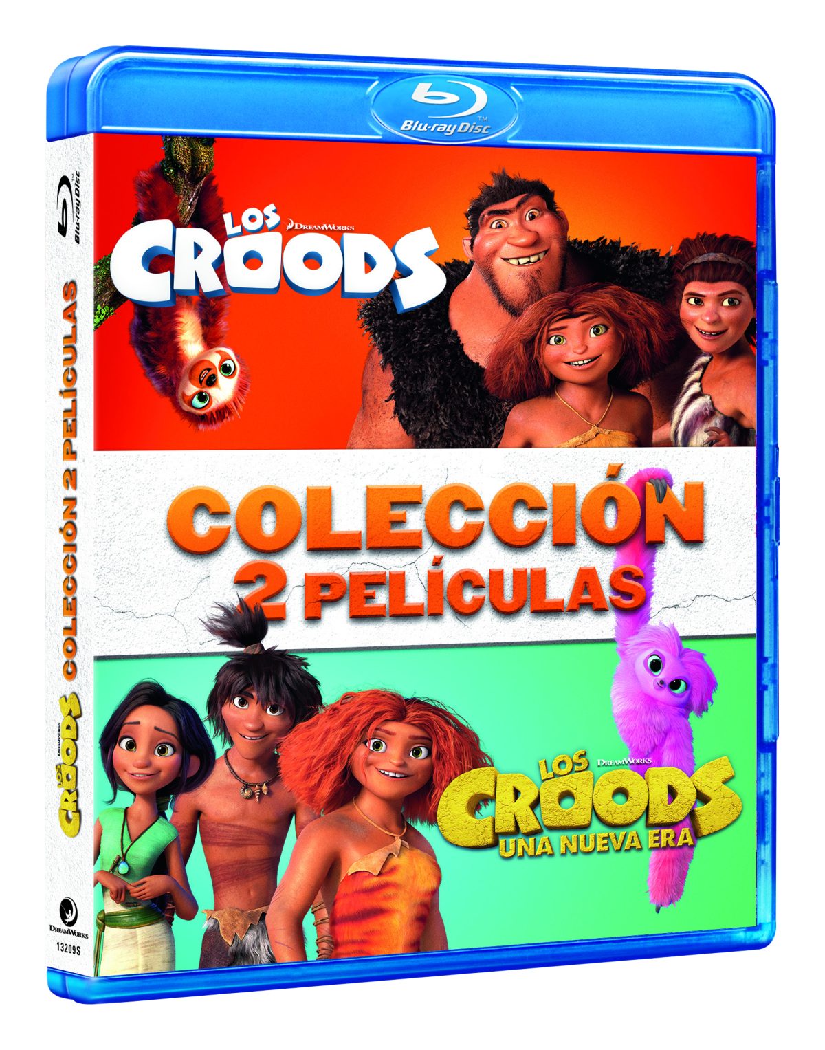 Los Croods. Pack 1-2 (Blu-ray)