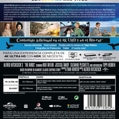 Los pájaros (4K UHD + Blu-ray)