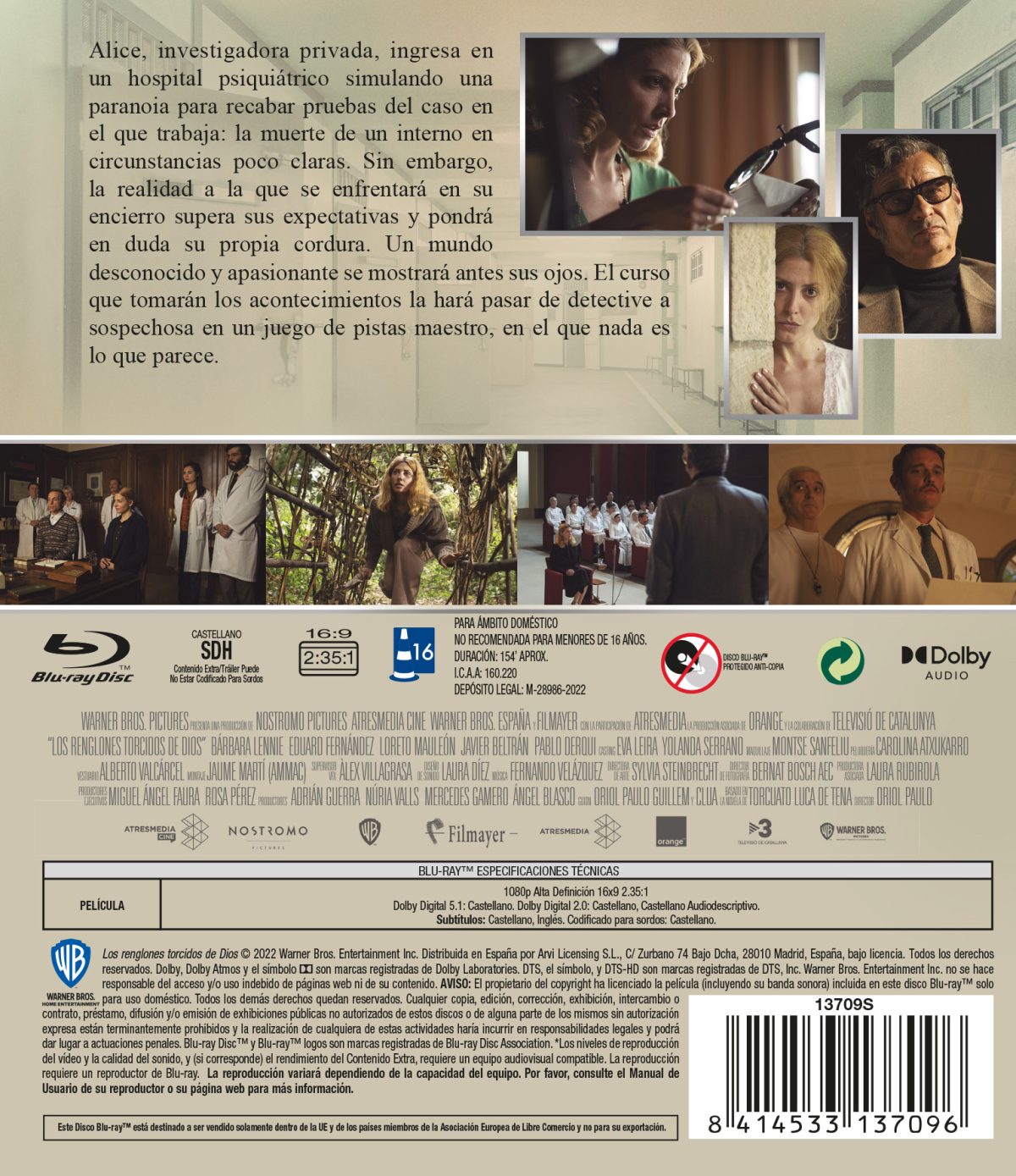 Los reglones torcidos de Dios (Blu-ray)