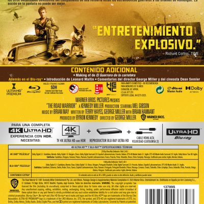Mad Max 2: El guerrero de la carretera (4K UHD + Blu-ray)