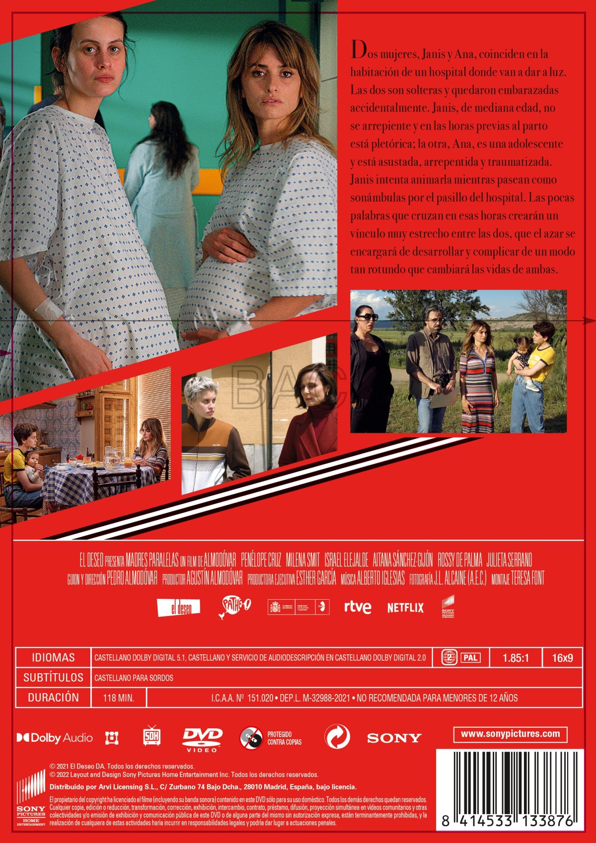 Madres paralelas (DVD)