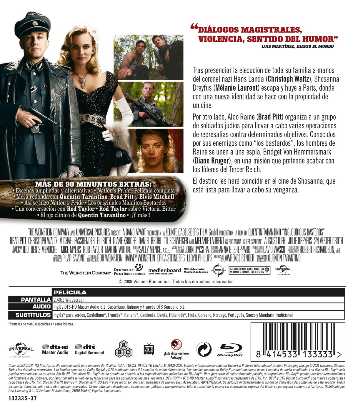 Malditos bastardos (Ed. 2021) (Blu-ray)