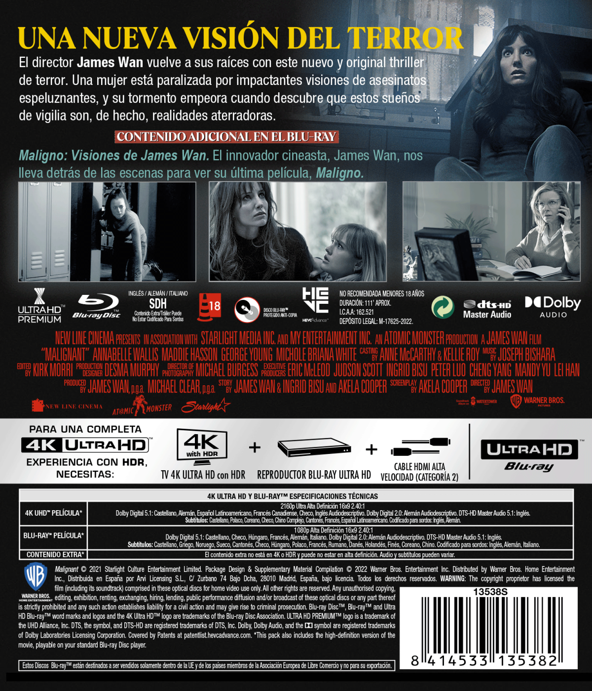 Maligno (4K UHD + Blu-ray)