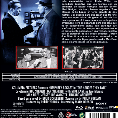 Más dura sera la caída (Blu-ray)