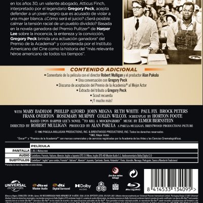 Matar a un ruiseñor (Ed. 2021) (Blu-ray)