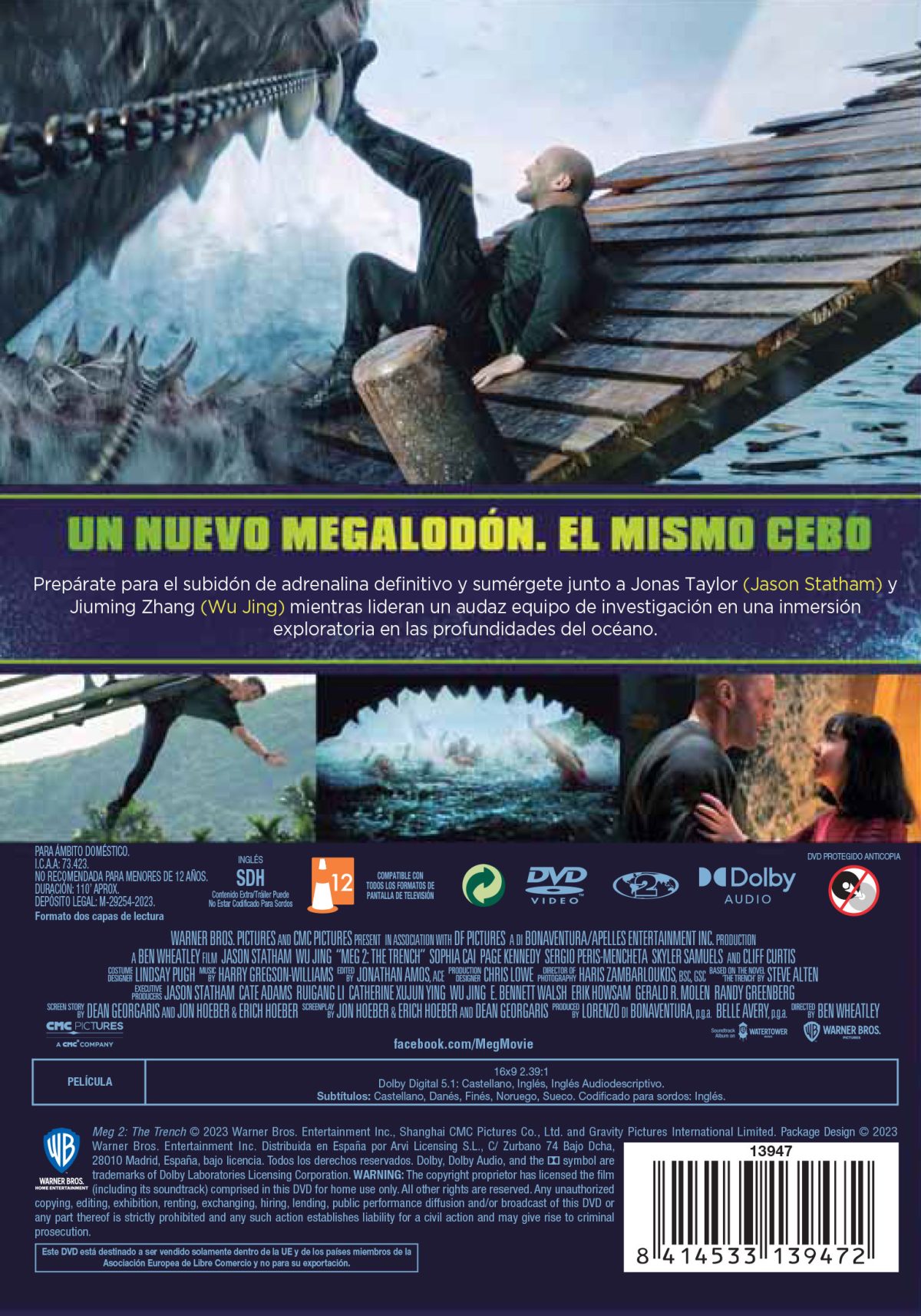 Megalodón 2: La fosa (DVD)