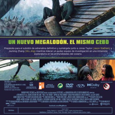 Megalodón 2: La fosa (DVD)