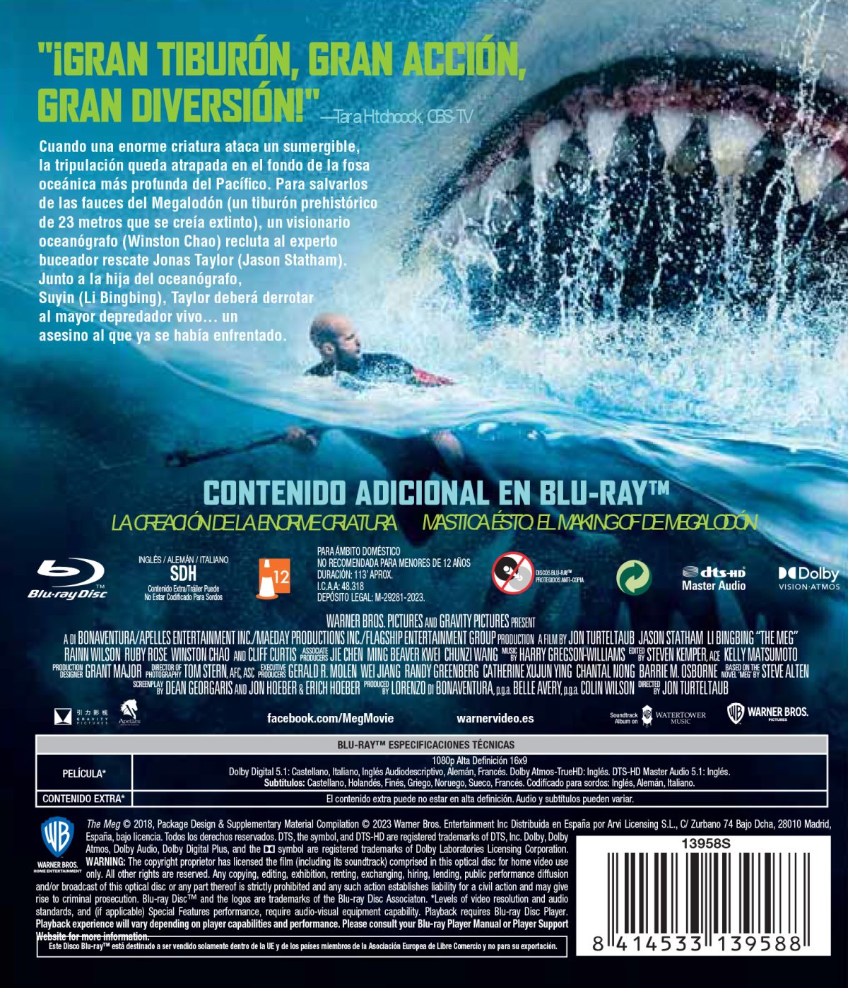 Megalodón (Blu-ray)