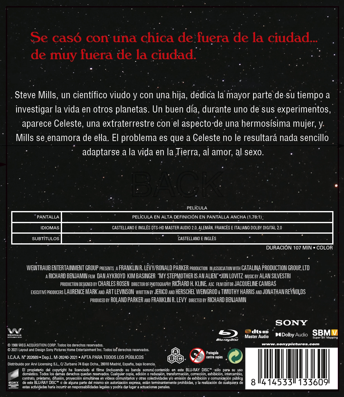 Mi novia es una extraterrestre (Blu-ray)