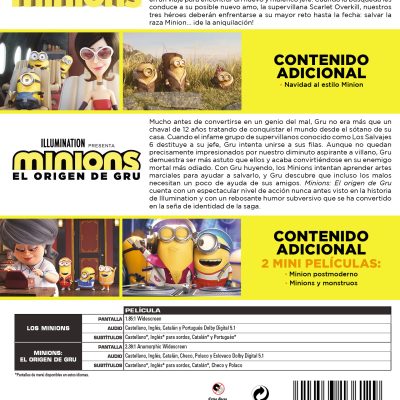 Minions: Pack 1-2 (DVD)