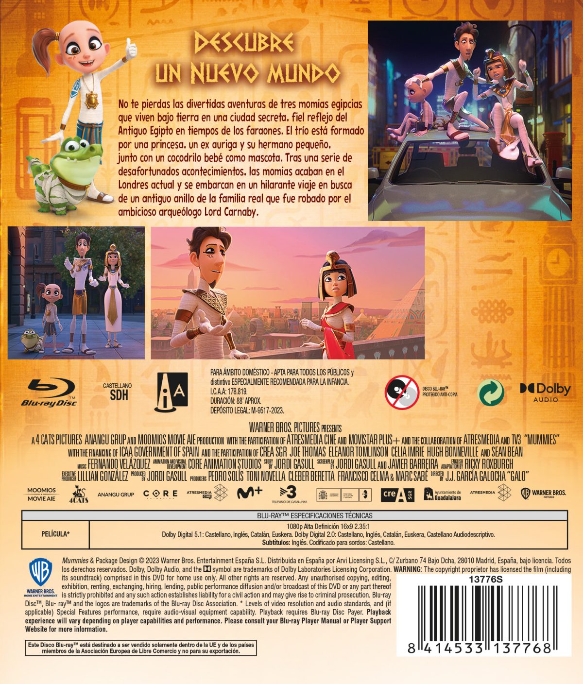 Momias (Blu-ray)
