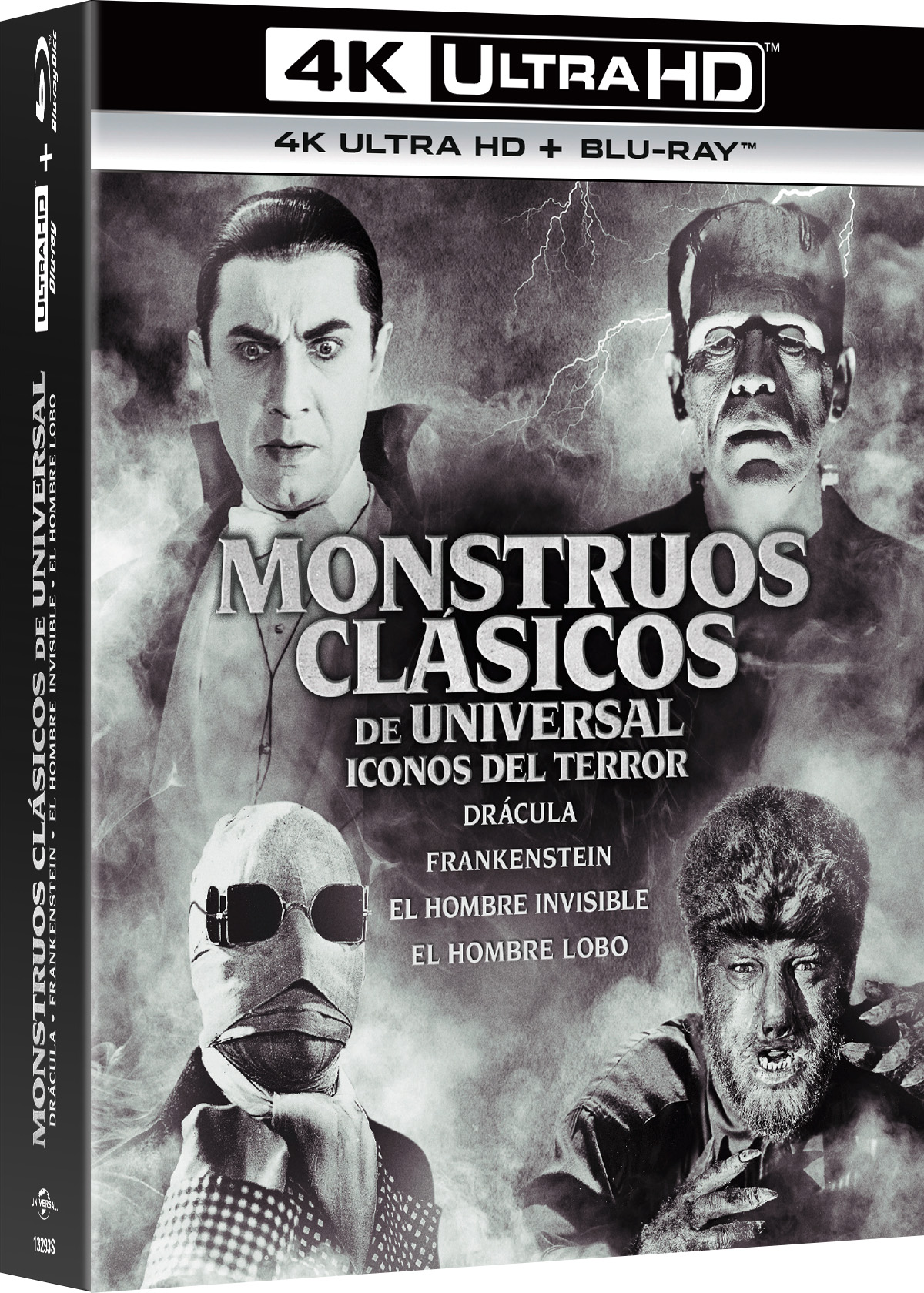 Monstruos Clásicos Universal Pack (4K UHD + Blu-ray)