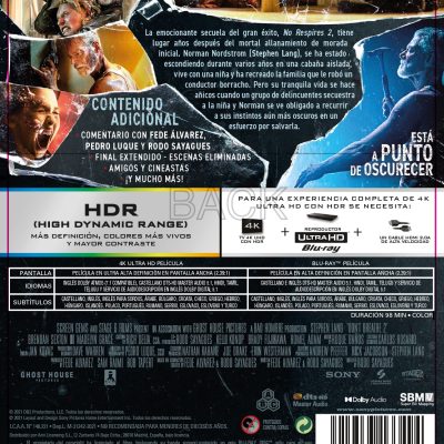 No respires 2 (4K UHD + Blu-ray)