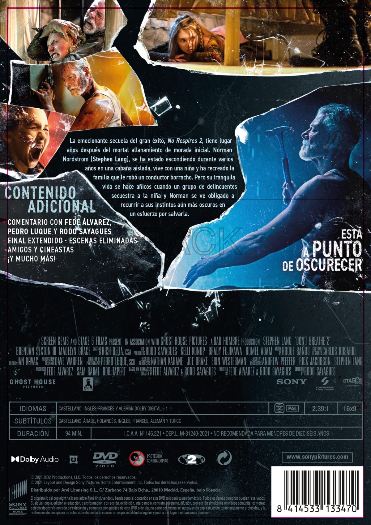 No respires 2 (DVD)