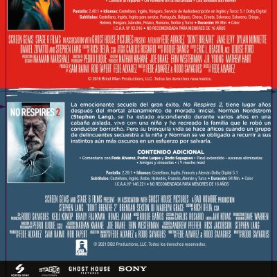 No respires: Pack 1-2 (DVD)