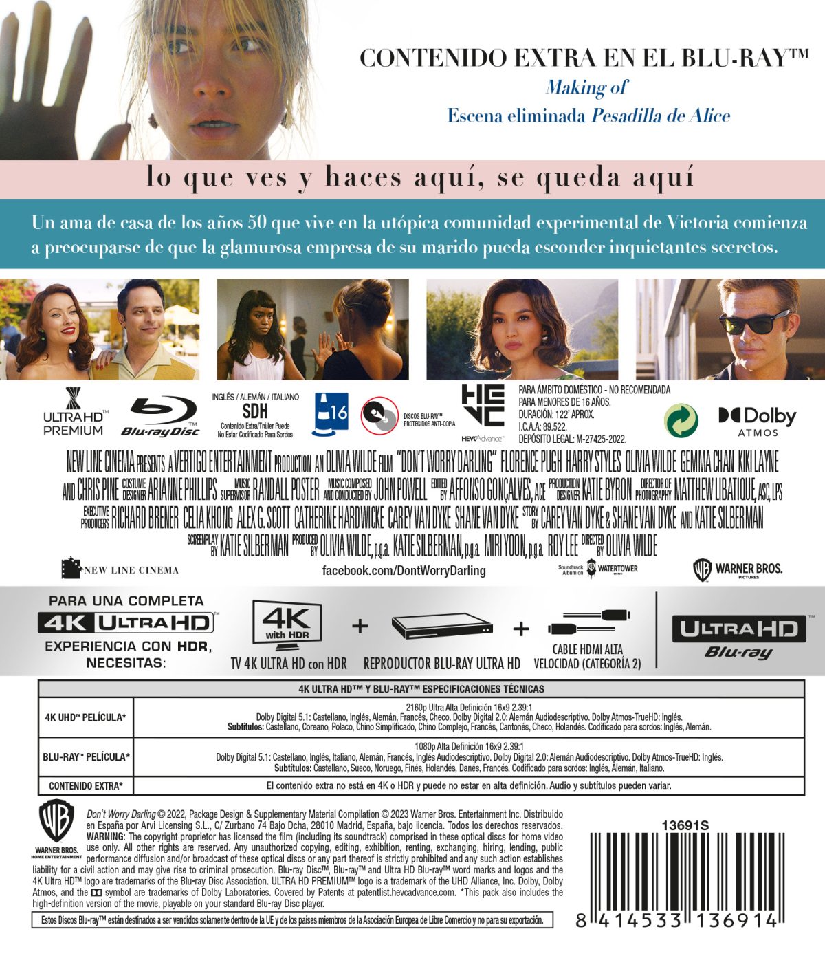 No te preocupes querida (4K UHD + Blu-ray)