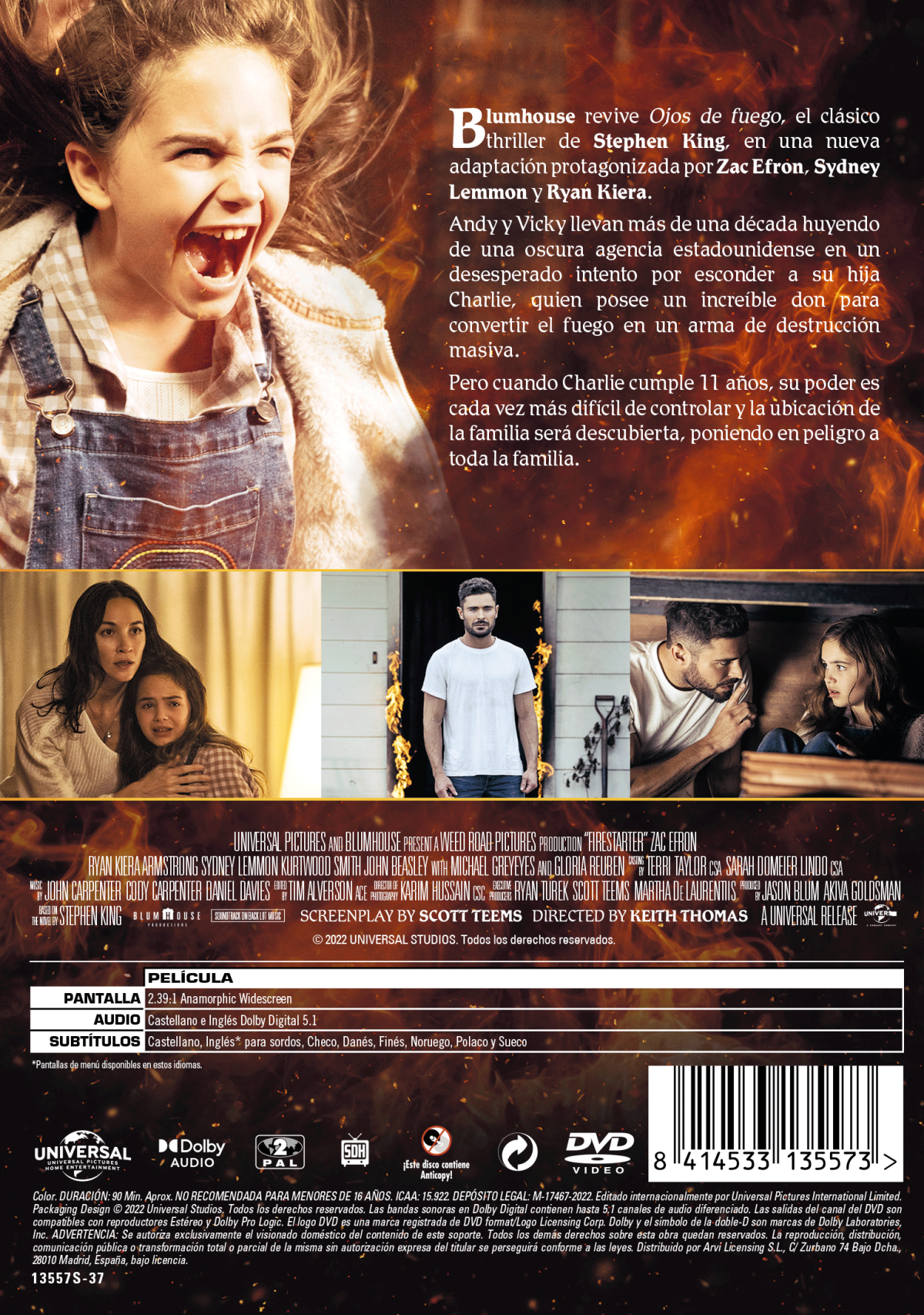 Ojos de fuego (DVD)