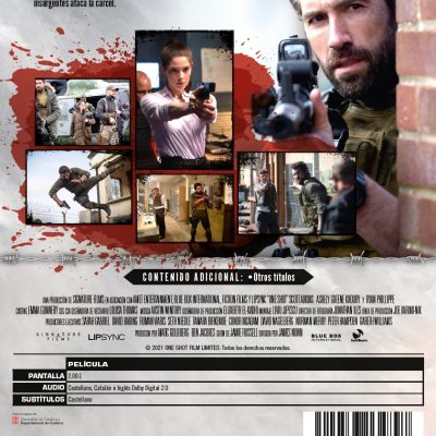 ONE SHOT (MISION DE RESCATE) (DVD) - 8414533134897 - Trasera One Shot (Misión de rescate) (DVD)