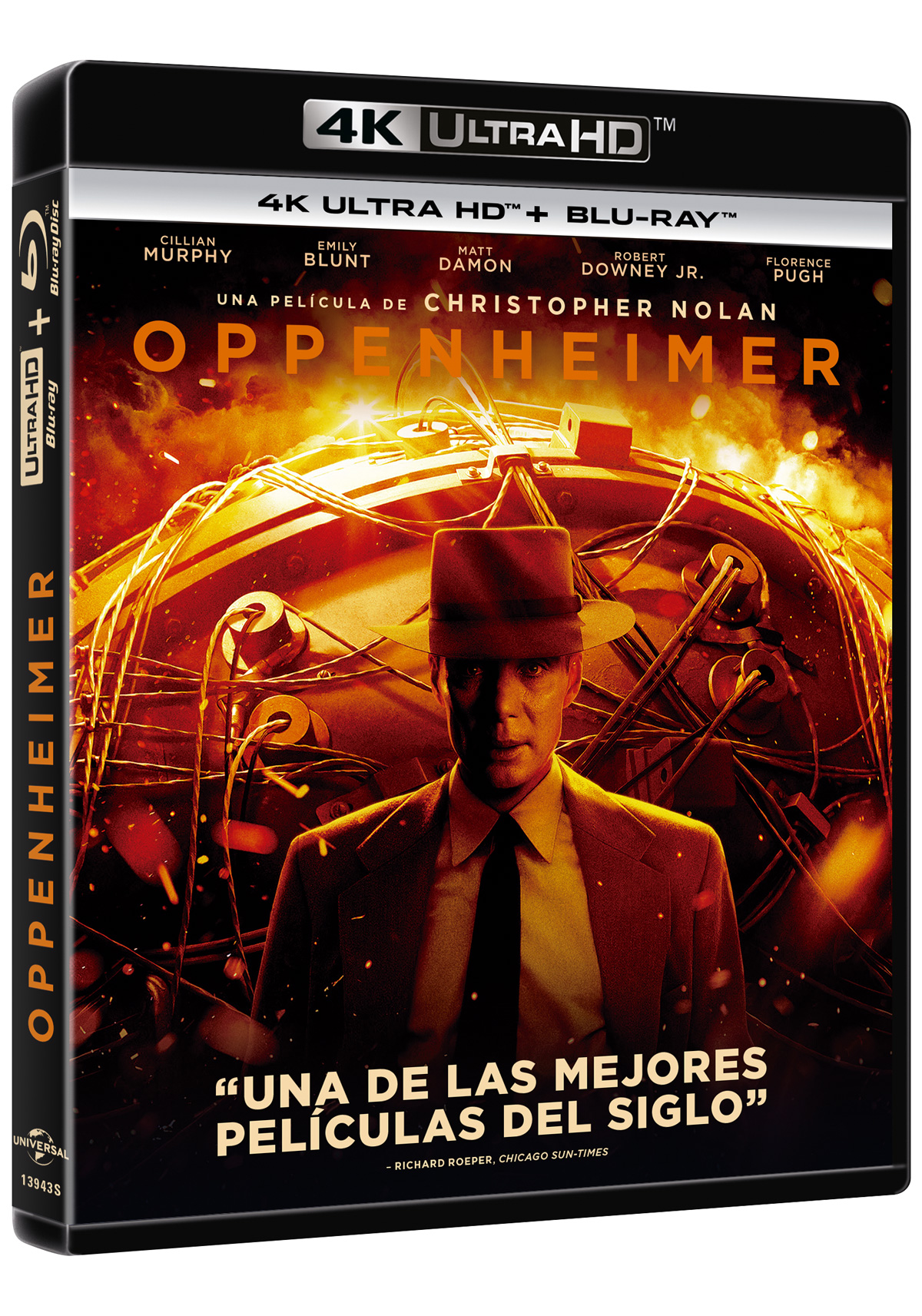 Oppenheimer (4K UHD + Blu-ray + Blu-ray Extras)