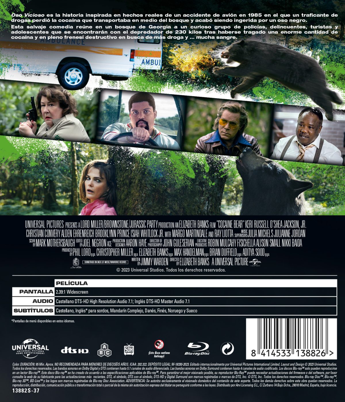 Oso vicioso (Blu-ray)