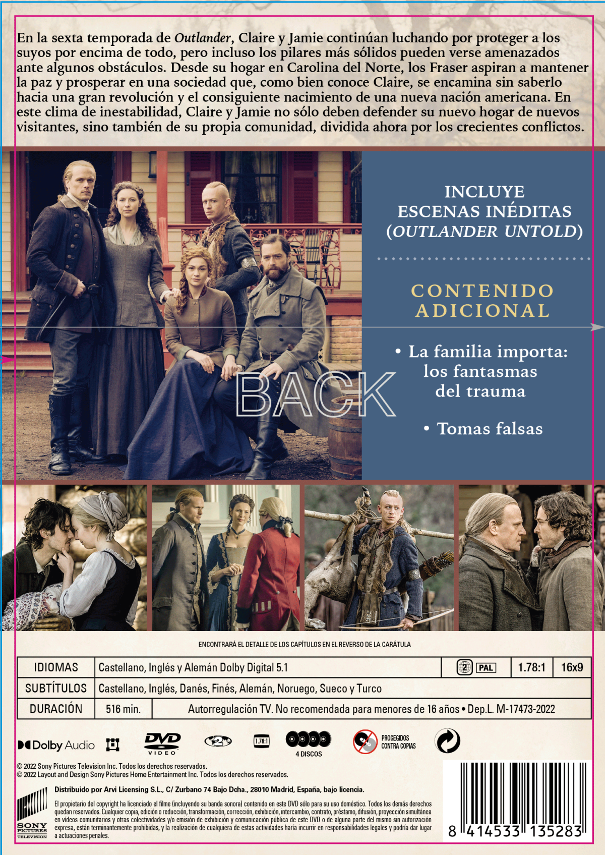 Outlander (Temporada 6) (DVD)