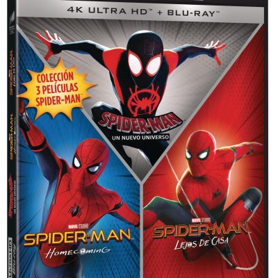Spider-man: Pack (Homecoming - Lejos de casa - Un nuevo universo) (4K UHD + Blu-ray)